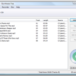 Cách ghi đĩa CD/DVD với BurnAware Free