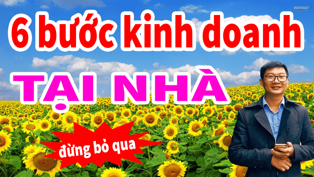 6 bước khởi nghiệp kinh doanh online