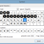 CÁCH CHÈN BIỂU TƯỢNG VÀ KÝ TỰ ĐẶC BIỆT TRONG EXCEL NHANH