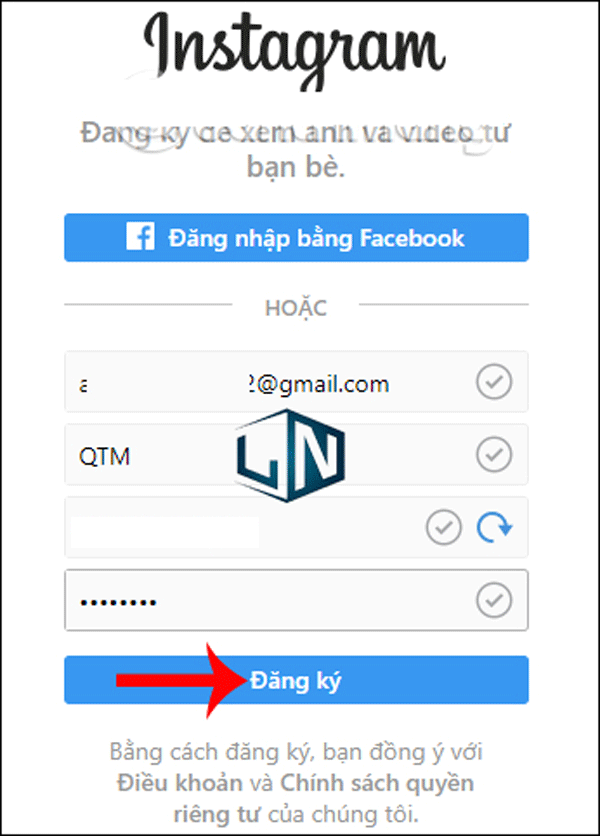 Hướng dẫn cách đăng ký tài khoản Instagram trên máy tính chỉ trong 1 phút 