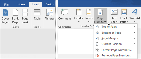 Cách Thêm Số Trang vào Word 2010, 2013, 2016 – Office 365