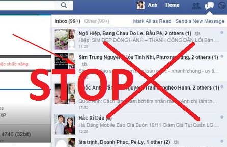 Cách chặn tin nhắn Facebook trên máy tính/ điện thoại.