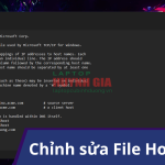 Hướng dẫn chỉnh sửa file host trên Windows 11