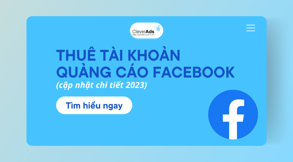 Thuê tài khoản quảng cáo Facebook: Cập nhật chi tiết