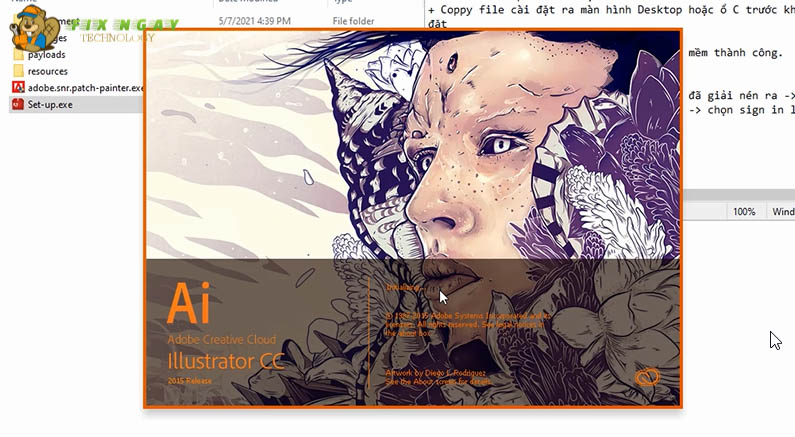 Adobe Illustrator 2015 – Hướng Dẫn Cài Đặt và Kích Hoạt Vĩnh Viễn