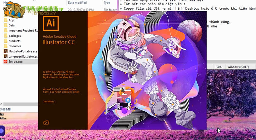 Adobe Illustrator 2018 – Hướng Dẫn Cài Đặt – kích Hoạt Vĩnh Viễn