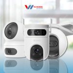 Bộ ba camera wifi Ezviz ống kính kép – Chủ động giám sát, tính năng bền bỉ!