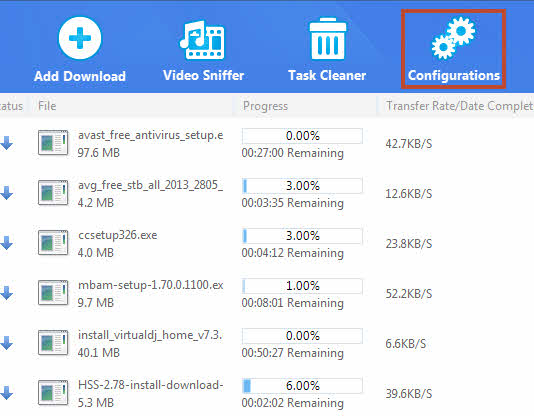 Làm thế nào để hợp tác EagleGet với máy chủ Proxy?