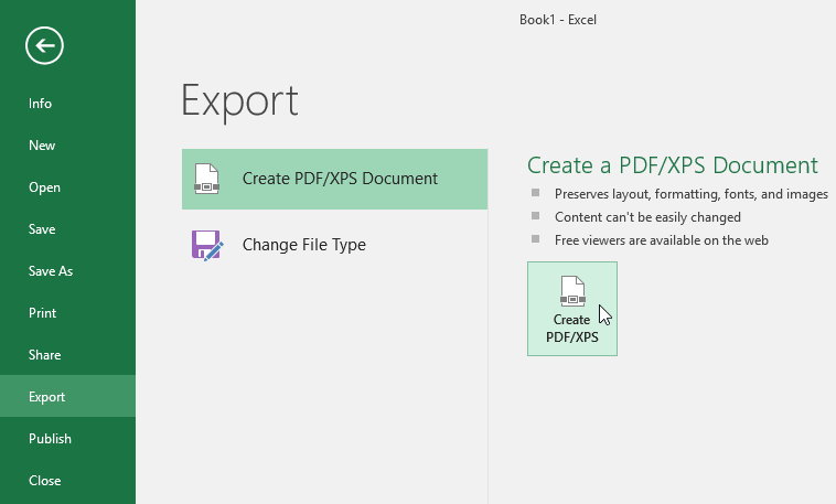 Cách lưu file Excel dưới dạng PDF nhanh