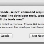 Cài đặt công cụ dòng lệnh (Command Line ) trong Mac OS X (không có Xcode)