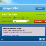 Hotspot Shield – Phần mềm vào facebook dễ dàng