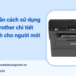 Hướng dẫn cách sử dụng máy in nhãn Brother đơn giản và chi tiết từ A-Z