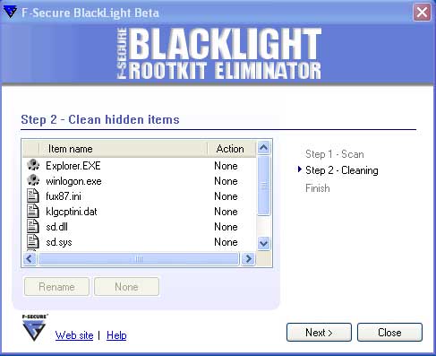 Phát hiện và Loại bỏ Rootkit khỏi Máy tính bằng Blacklight