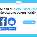 08 cách tăng like Fanpage hiệu quả cho doanh nghiệp