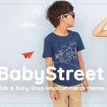 Theme WP BabyStreet cho shop thời trang mẹ và bé