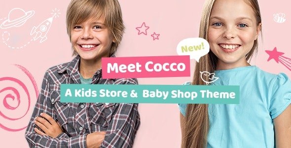 Làm web shop mẹ và bé chuyên nghiệp với theme Cocco