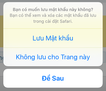 Cách xem mật khẩu đã lưu trong trình duyệt Safari trên iPhone/ iPad/ Macbook