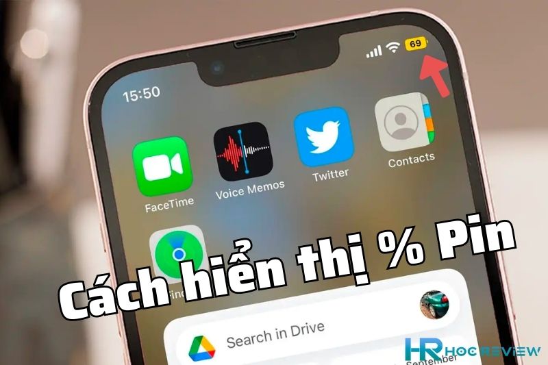 Cách Hiển Thị Phần Trăm Pin Iphone 11, 12, 13 ,14