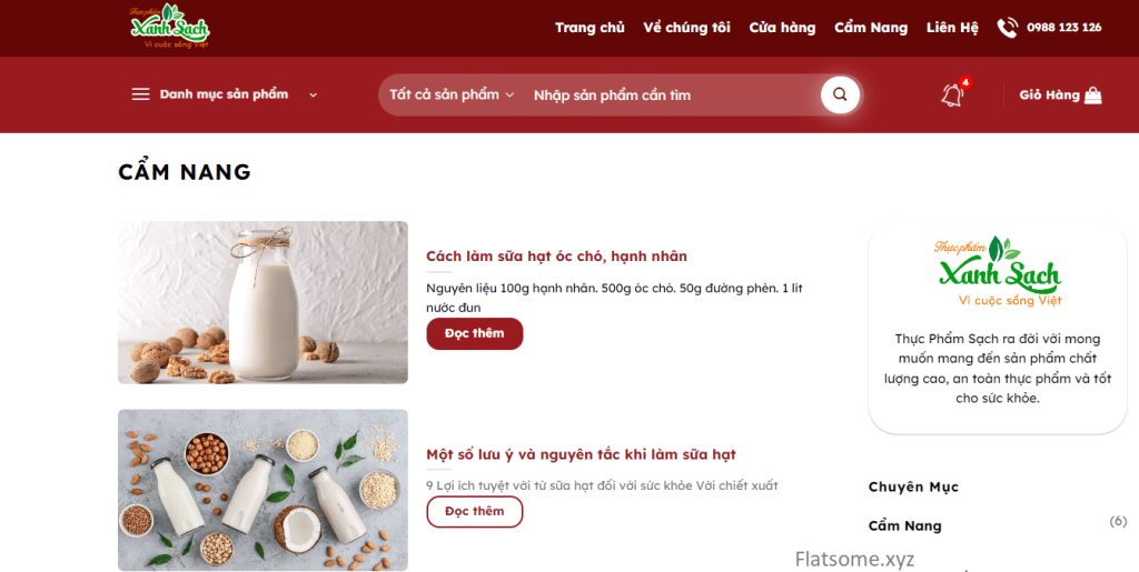 Thêm xem thêm cho blog theme flatsome